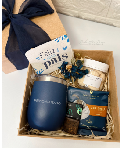Kit Presente dia dos Pais Copo Térmico Personalizado