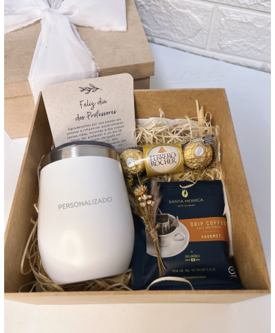 Kit Presente Dia dos Professores Copo Térmico Personalizado