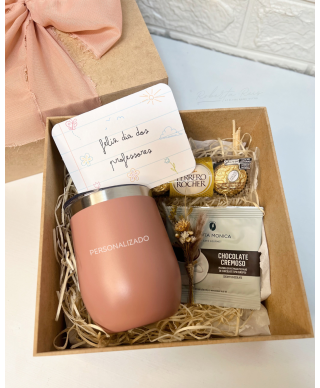 Kit Presente Dia dos Professores Copo Térmico Personalizado