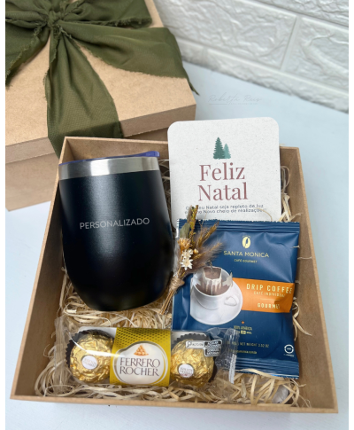Kit Natal Copo Térmico Personalizado