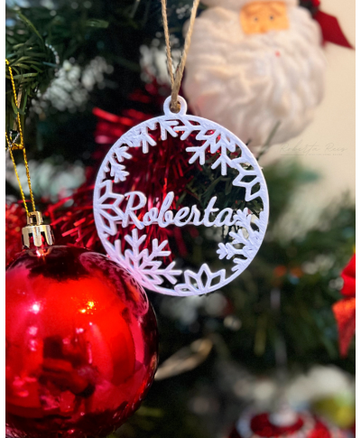 Enfeite de Natal Personalizado 3D